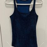 Lululemon Limited Edition Blue Flower Print Tank Top Photo 0