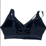 Victoria’s Secret Black Lightweight Mesh Sports Bra 34D | Strappy Activewear Size undefined Photo 3