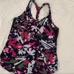 Lululemon Fast Lane Singlet Pop CutBoomJuice Multi Size 4 EUC Photo 2