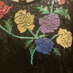 Laurence Kazar 100% SILK AND FULL SEQUIN AND BEADED DRESS SIZE M Photo 1