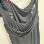 NWT Retrofete Chandler Dress Embroidered Lace Strapless Open Back Maxi Black Lg Photo 8