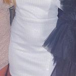 DO+BE White Sequin Dress Photo 2