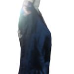 Maid Of Honor House Coat Belted Size Large Blue Photo 10