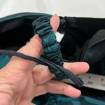 Alfred Angelo 80’s Teal Black Lace Flounced Elegant Formal Dress Photo 11