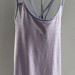 Athleta  Full Force Tank Top Built In Sports Bra XS Lilac Photo 0