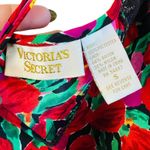 Victoria's Secret ‎ Vtg Gold Tag Floral Lace Slip Chemise Dress Red Pink Womens S Photo 2