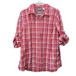 L.L.Bean  Women's Tropicwear UPF 50+ Long Sleeve Button Up Shirt Size LARGE Photo 1
