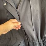 Good American  hooded black Volume jacket Photo 2