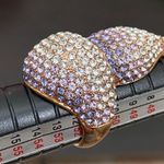 AKKAD Pavé Purple Lilac Rhinestones Cocktail Ring Size 6 Photo 10