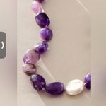 Free People NWT  x Ariana Ost Aurora Choker in Amethyst Photo 1