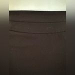 George Black Midi Skirt Closure Zipper In Back Fully Lined Liner Has Rip Sz 16 Photo 1