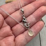 Mermaid Prehnite Sterling Silver Necklace Silver Photo 0