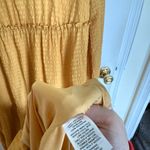 Rachel Parcell  Textured Yellow Tiered Maxi Dress Photo 6