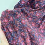 Free People  Floral Sunset Jumpsuit Romper in Red Combo Size Medium Photo 11