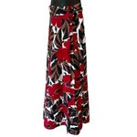 Kate Spade  poppy field linen blend warp skirt Photo 2