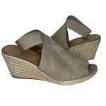 Kenneth Cole Women's Suede Colleen Espadrilles Tan/Brown Wedge Sz 11 Photo 1