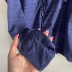 Athleta  Active Navy Quarter Zip Hoodie Photo 2