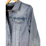 Diane Gilman DG2 Faded Chambray Blue Jean Jacket Size Small Photo 1