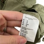 American Eagle  Army Green Button Down Shirt Dress Utility XS Photo 2