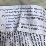 ZARA Women's Green Sleeveless Bandeau Corset Bustier Denim Crop Tank Top Size XS Photo 3