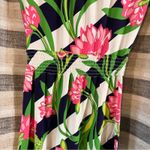 Lilly Pulitzer Lily Pulitzer Blue And White Lotus Flower Frog Dress Size. XS Photo 5