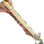 Coach Y2K Multicolor Signature CC Scarf Print Satin Wristlet F49166 Photo 2