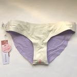 PilyQ NWT  Reversible Lavender Seamless Bikinis ( full coverage) Size M Photo 4