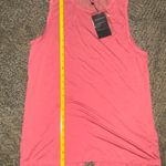 Bestisun Yoga Athletic Shirt Long Tank Tops Loose Fit Women Size M/L. NWT Pink Size M Photo 2