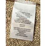 Natural Reflections Womens M Camel Brown Knit Hooded Open Front Cardigan Photo 4