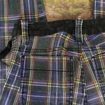 Royal Bones  purple plaid size tie jeans size 1 Photo 7