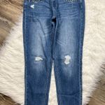 White House | Black Market  rhinestone embellished girlfriend jeans Photo 0