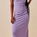 Free People  Moss Midi Dress in Lavender Purple Photo 0