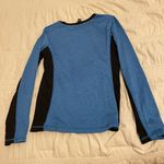 Rbx Active RBX Long Sleeve Athletic Top Blue Black Medium Photo 0
