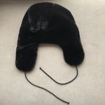 Alo Yoga Faux Fur Polar Hat Black Photo 7
