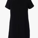 Charming Charlie Black cutout shoulder shift dress size medium Photo 1