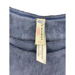 Free People  Top Womens XS Zenith High Low Tee Blue Thumbhole Ribbed FP Movement Photo 5