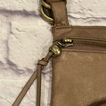 Hobo Leather Shoulder Bag gray brown neutral mushroom color Photo 1