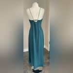 New! Favorite Daughter the Envy Slip Dress in Emerald Green Sz Large $228 Photo 7