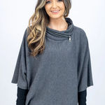 Joseph Ribkoff  Zip‎ Neck Design Top size 6 Photo 0