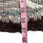 Free People Boho Brown Neutrals Slouchy Knit Mohair Oversized Sweater Small Photo 8