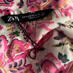 ZARA paisley print button down shirt size XS Photo 2