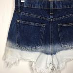 No Boundaries CLEARANCE  Jean Shorts Dip Dye Ombre Sz 7 Photo 8