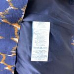 Boden USA Boden Martha Ikat Animal Print Pencil Skirt in Navy Photo 10