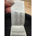 MOTHER Denim MOTHER The Rascal Ankle Snippet Night Hawk Black Raw Hem Jeans 27 Photo 6