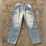 Vintage 90's Together High Waisted Tapered Leg Jeans With Patch Women's Size 26 Blue Photo 2