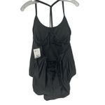 Xersion ‎ Womens One Piece Swimsuit Black XL Photo 3