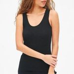 Gap  Love Black Forever Favorite Ribbed Tank Top L Photo 0