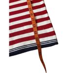 Faded Glory  Lace Up Wide Strap Tank Top Sweater 4th Of July Photo 7