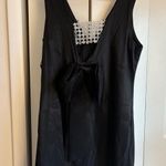 New York & Co. Black Cocktail Dress XXLarge XXL– NWT, Rhinestone Back Bow Photo 2