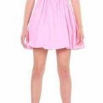 Beulah style bubblegum pink mini bubble dress puff sleeves Photo 1